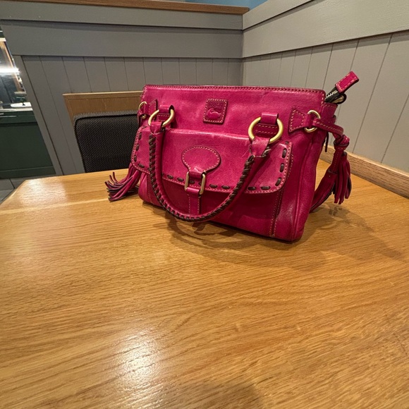 Vintage Dooney & Bourke Pink Leather Handbag - Picture 10 of 15